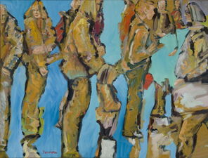 Damaskus 3, oil on Canvas, 100 x 130 cm