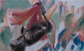 Istanbul 1, oil on Canvas, 60 x 100 cm