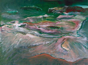 Landschaft mit Granit