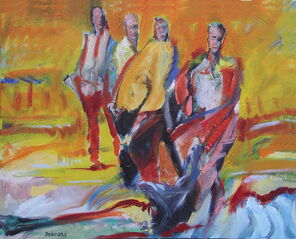 Montreal 1, oil on Canvas, 80 x 100 cm