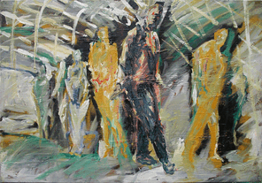 Chicago 1, oil on Canvas, 90 x 130 cm