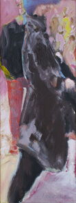 Linie 51, oil on canvas, 26 x 70 cm