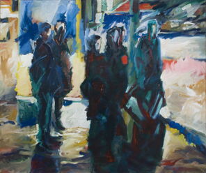 Ecke Gathe 5, oil on canvas, 145 x 175 cm