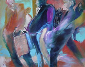 Hong Kong 2, oil on Canvas, 120 x 150 cm