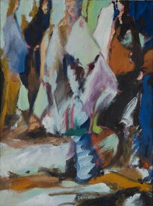 Buenos Aires 5, oil on Canvas, 80 x 60 cm