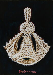 Radiolaria 7, gemalt mit Ölfarben