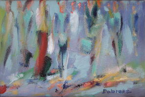 Gleis 48, oil on canvas, 26 x 40 cm