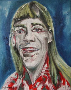 Karl-Hans, Malerei eines männlichen Kopfes