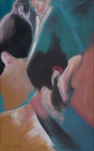 Budapest 1, oil on Canvas, 80 x 50 cm