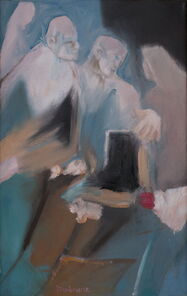 Budapest 2, oil on Canvas, 80 x 50 cm