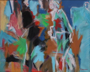 Seoul 1, oil on canvas, 60 x 75 cm