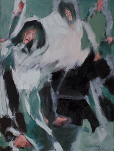 Istanbul 2, oil on Canvas, 80 x 60 cm