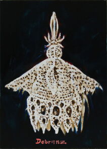 Radiolaria 4, gemalt mit Ölfarben