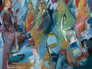 Gleis 58, oil on canvas, 120 x 160 cm